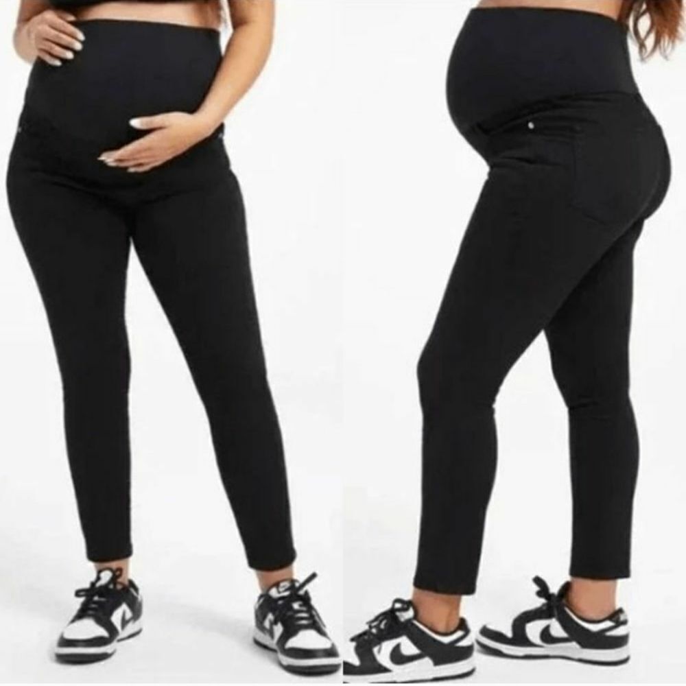 Good American Maternity Good Legs Cropped Jeans sz 24x28=00